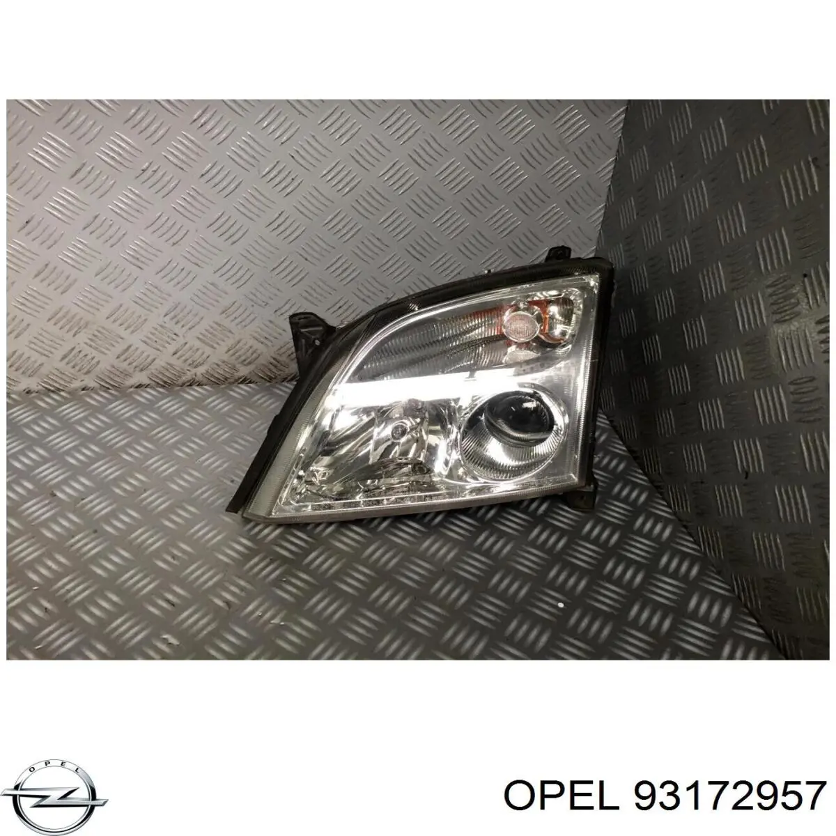 93172957 Opel Фара дальнього світла в зборі