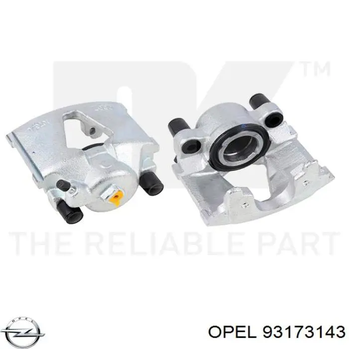 Купити 93173143 Opel Ремкомплект переднього супорту
