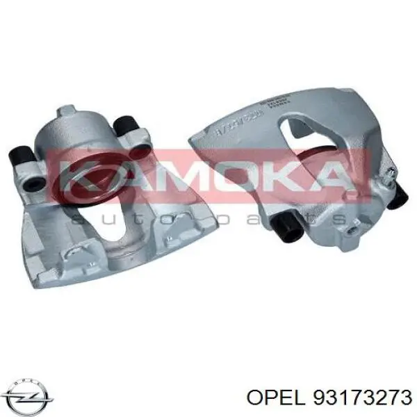 Супорт гальмівний передній правий 93173273 Opel