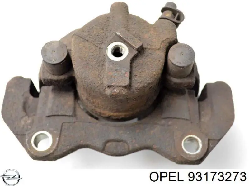 93173273 Opel супорт гальмівний передній правий