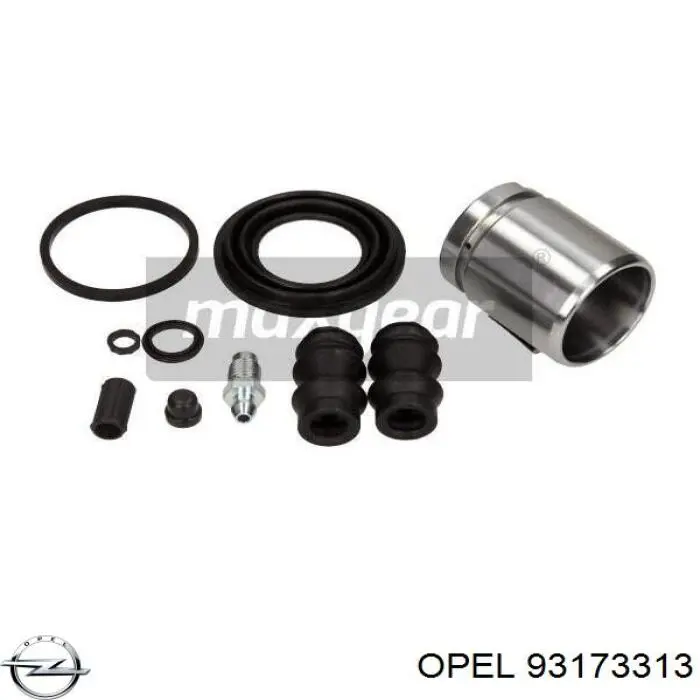 93173313 Opel Ремкомплект заднього гальмівного супорта