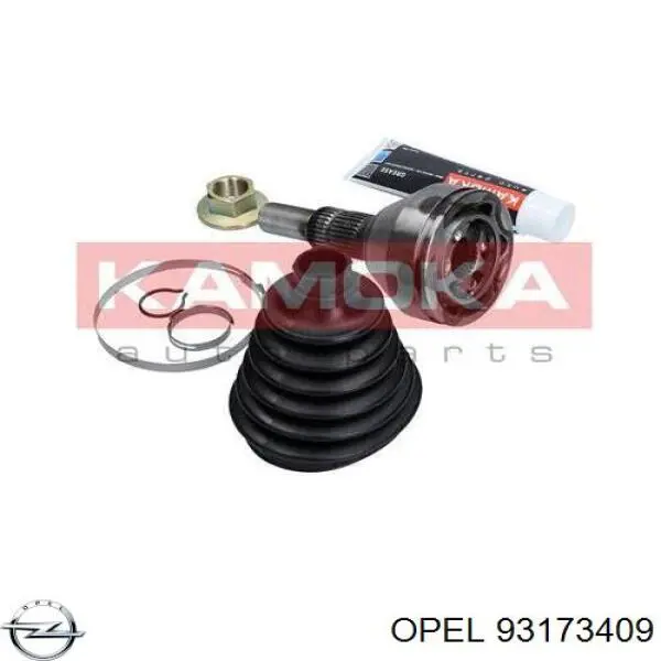 ШРУС зовнішній передній 93173409 Opel
