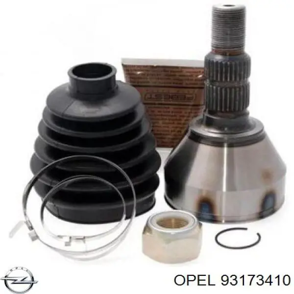 Граната колісна Opel 93173410 ціна, від 36.28 USD
