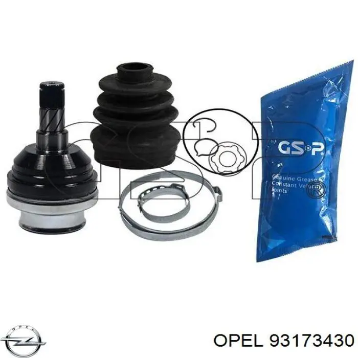 ШРУС внутрішній, передній Opel 93173430