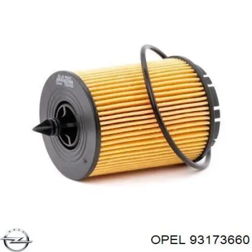 Масляний фільтр двигуна Opel 93173660 ціна, від 5.72 USD