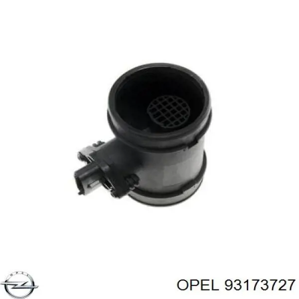 93173727 Opel датчик потоку (витрати повітря, витратомір MAF - (Mass Airflow))