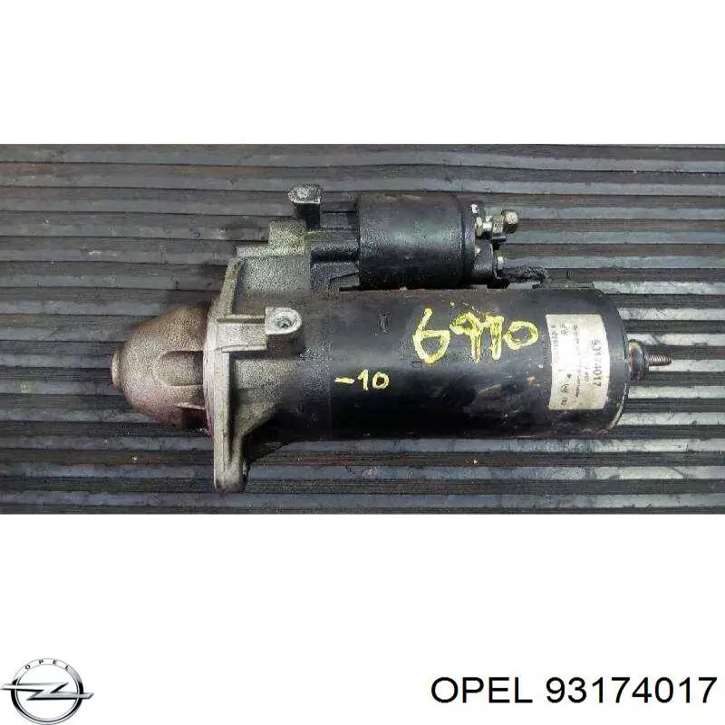 Стартер 93174017 Opel