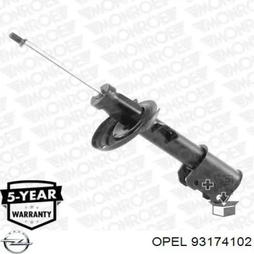 Купити 93174102 Opel Амортизатора передній лівий