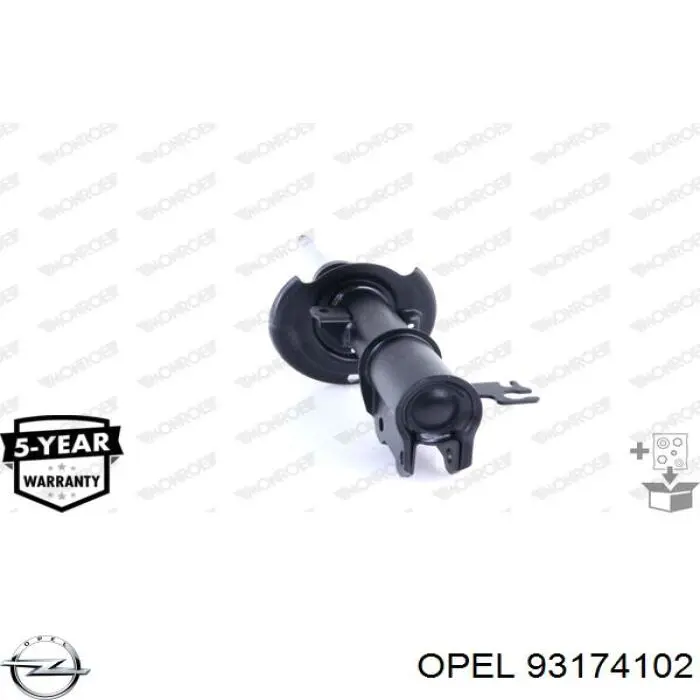 Амортизатор передньої підвіски, лівий Opel 93174102 ціна, від 44.02 USD