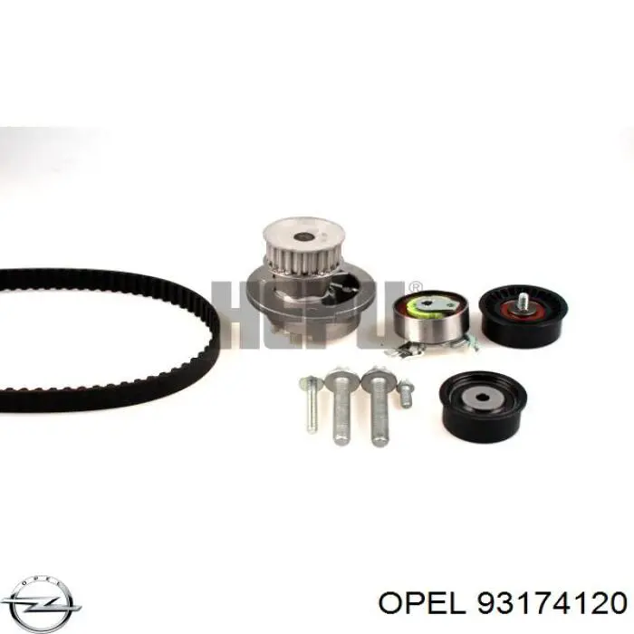 Комплект ГРМ Opel 93174120 ціна, від 62.16 USD