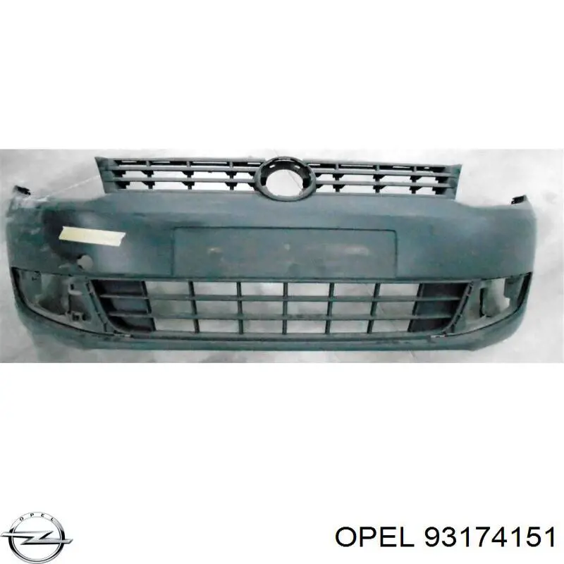 Важіль-поводок склоочисника заднього скла 93174151 Opel