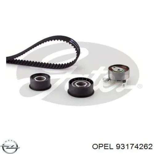 93174262 Opel Ремінь ГРМ, комплект