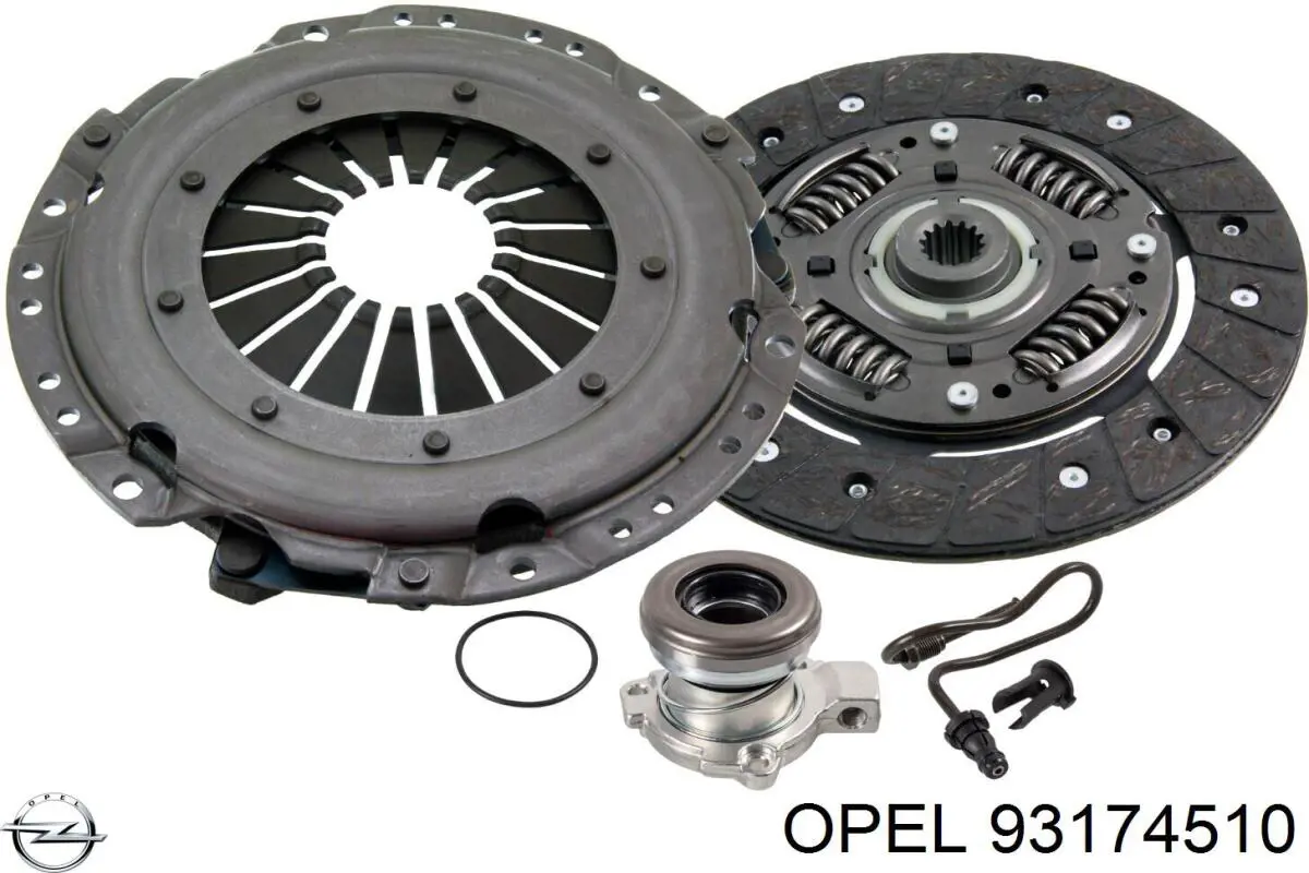 Диск зчеплення 93174510 Opel