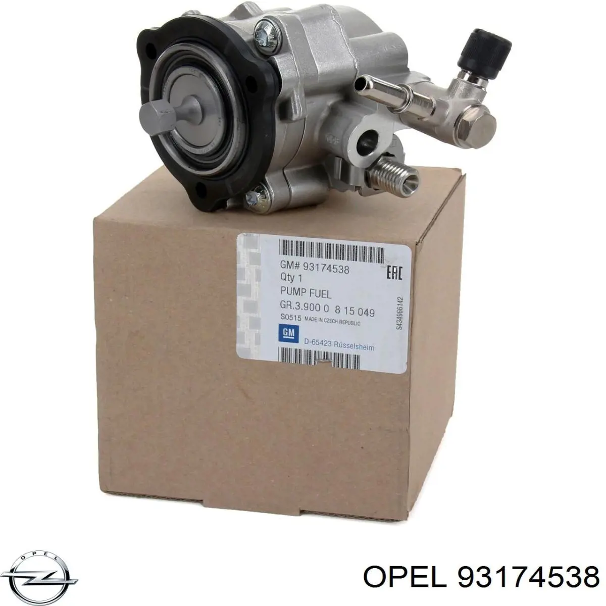  Паливний насос високого тиску Opel Zafira 