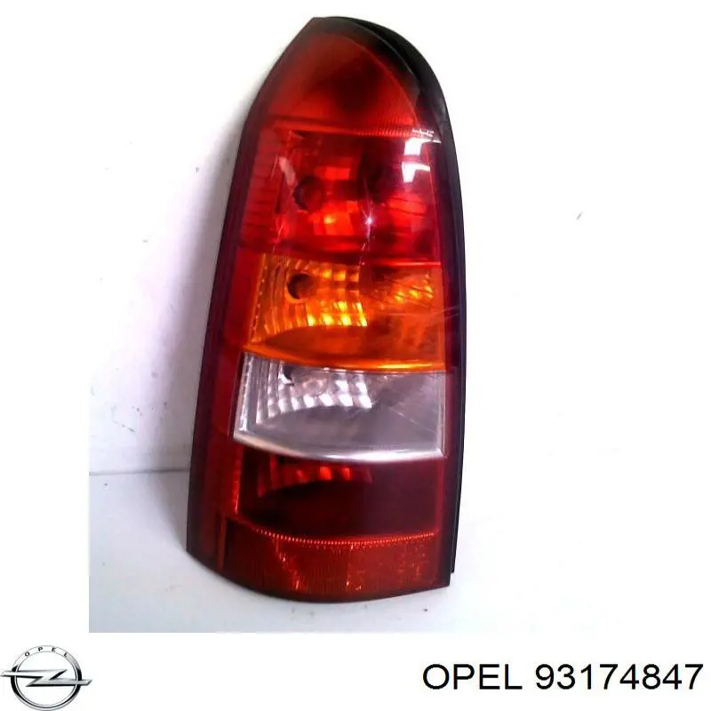 Купити 93174847 Opel Лівий стоп
