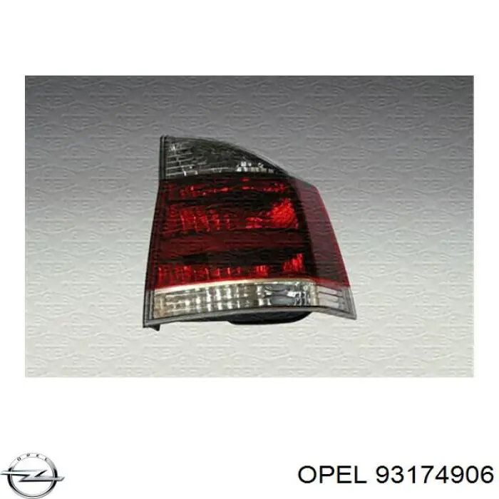 Купити 93174906 Opel Задня права фара