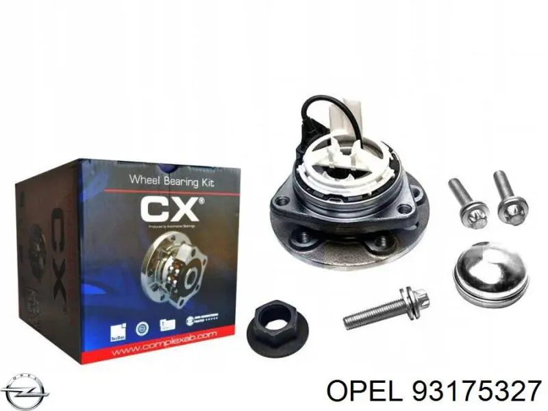 Купити 93175327 Opel Маточини передніх коліс