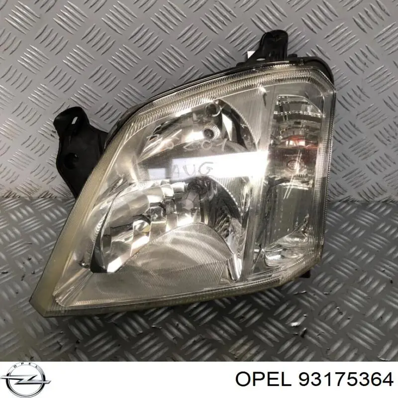 93175364 Opel Фара дальнього світла в зборі