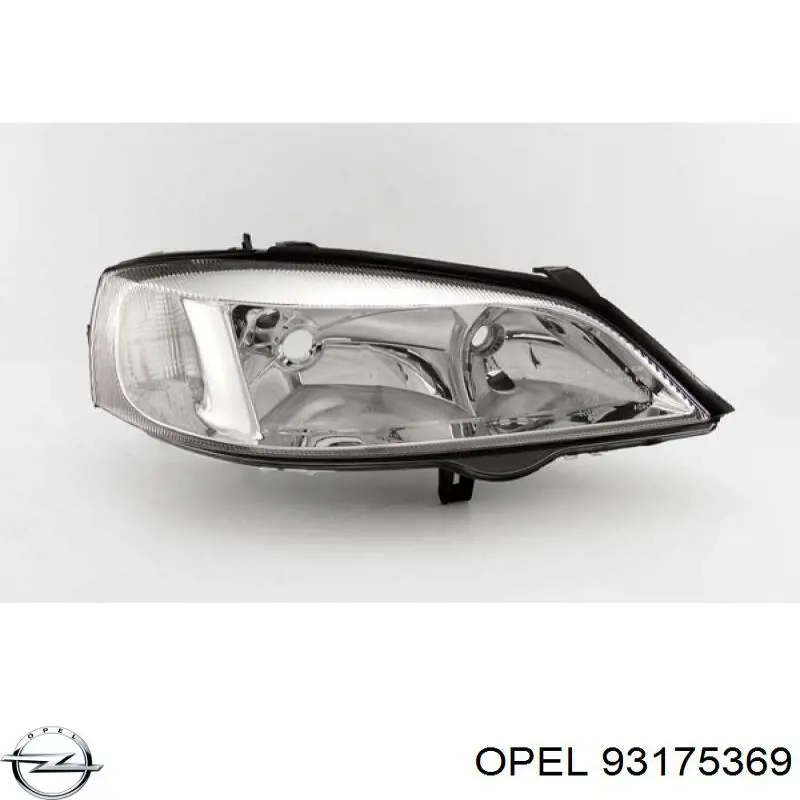 Фара права 93175369 Opel