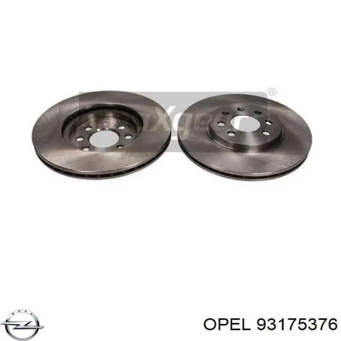 Купити 93175376 Opel Ротор гальмівний