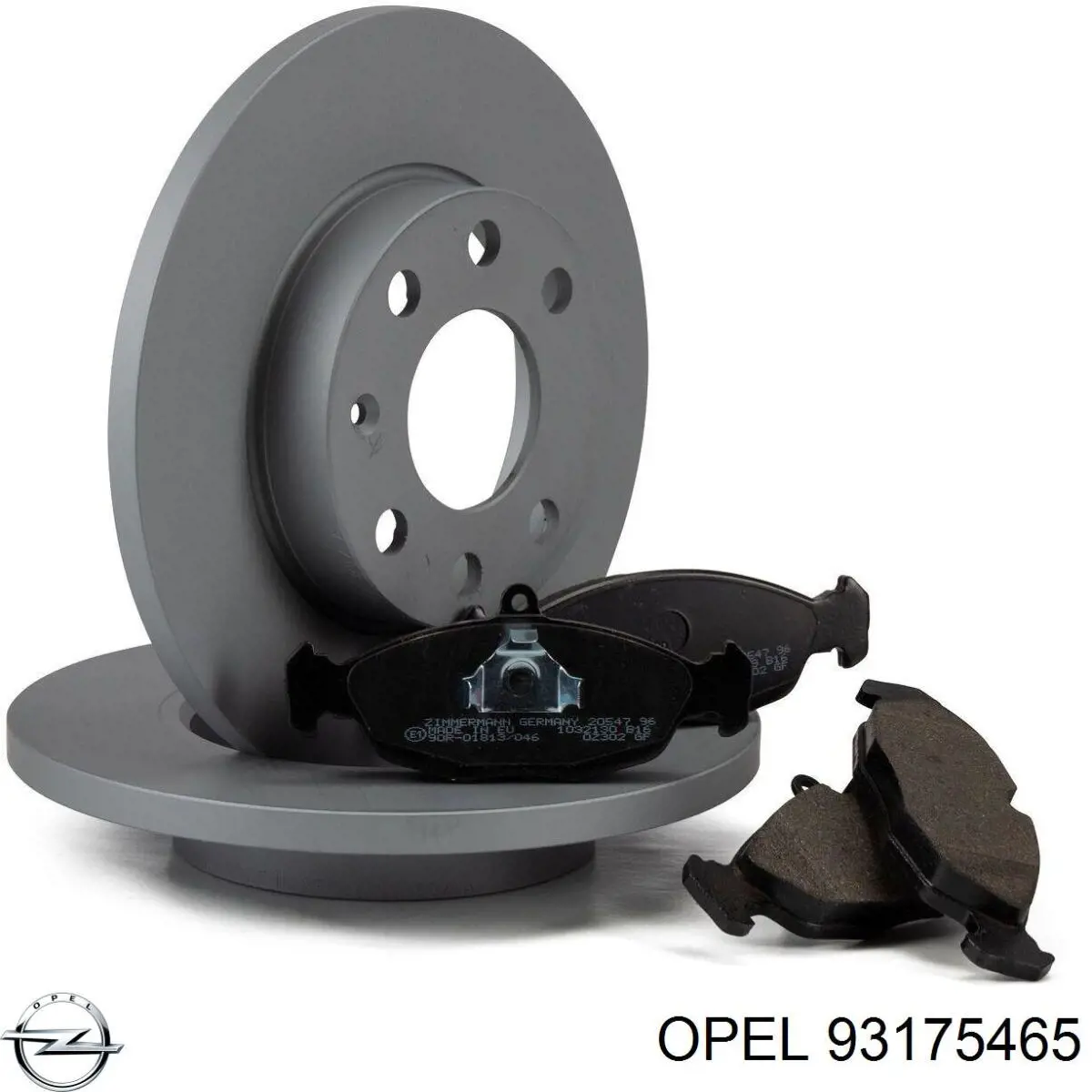 93175465 Opel Гальмо дискове переднє