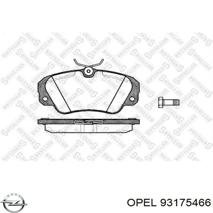 Купити 93175466 Opel Ротор гальмівний