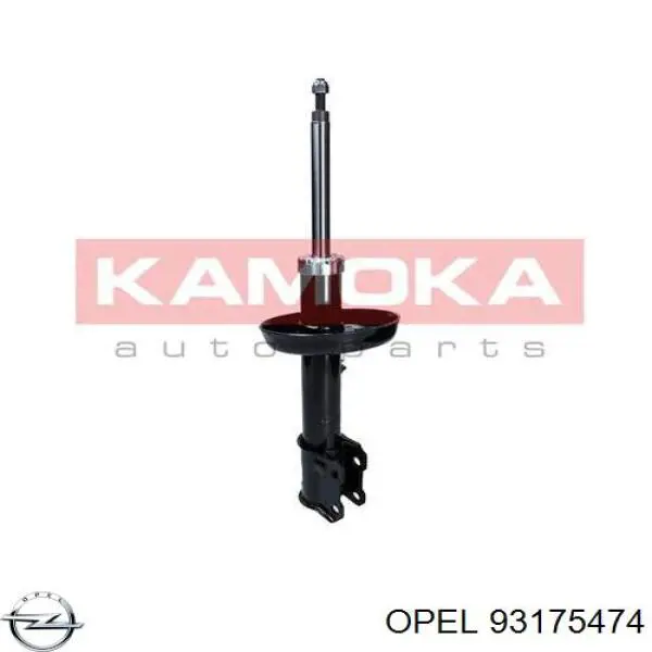 Купити 93175474 Opel Стійка амортизатора задня