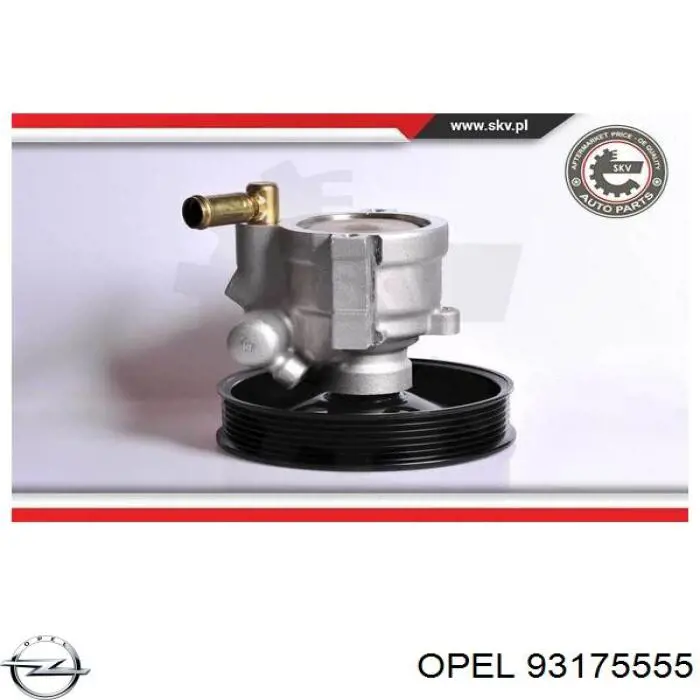 93175555 Opel Насос гідропідсилювача