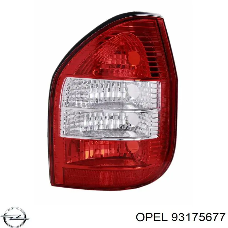 93175677 Opel ліхтар задній лівий