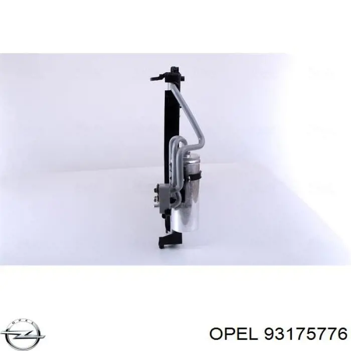 Конденсатор кондиціонера Opel 93175776 ціна, від 90.77 USD