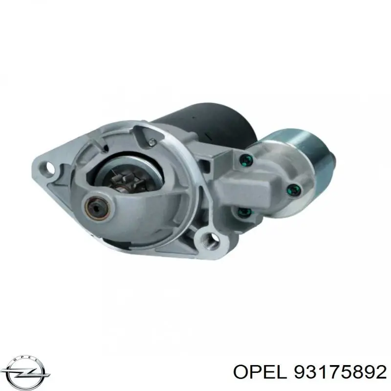 Стартер Opel 93175892 ціна, від 107.20 USD