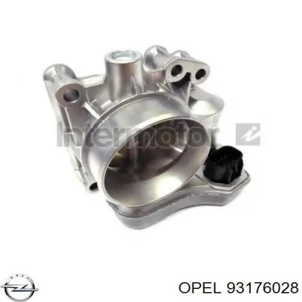 Купити 93176028 Opel Дросільна заслінка