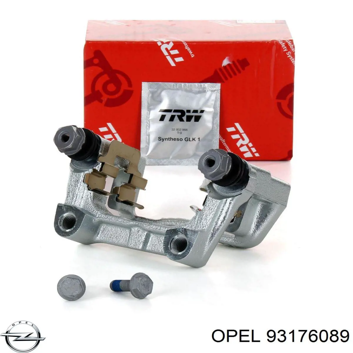 Купити 93176089 Opel Скоба супорту заднього