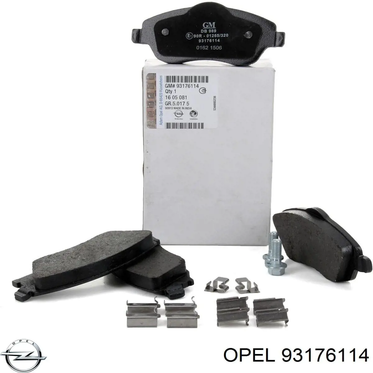 Гальмівні колодки Opel 93176114 ціна, від 17.49 USD