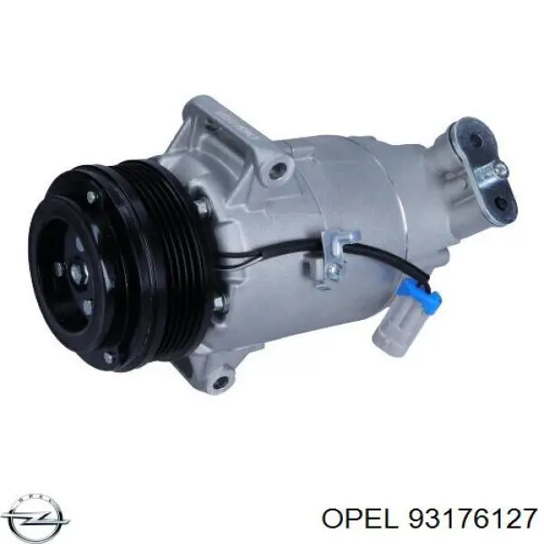 Компресор кондиціонера 93176127 Opel