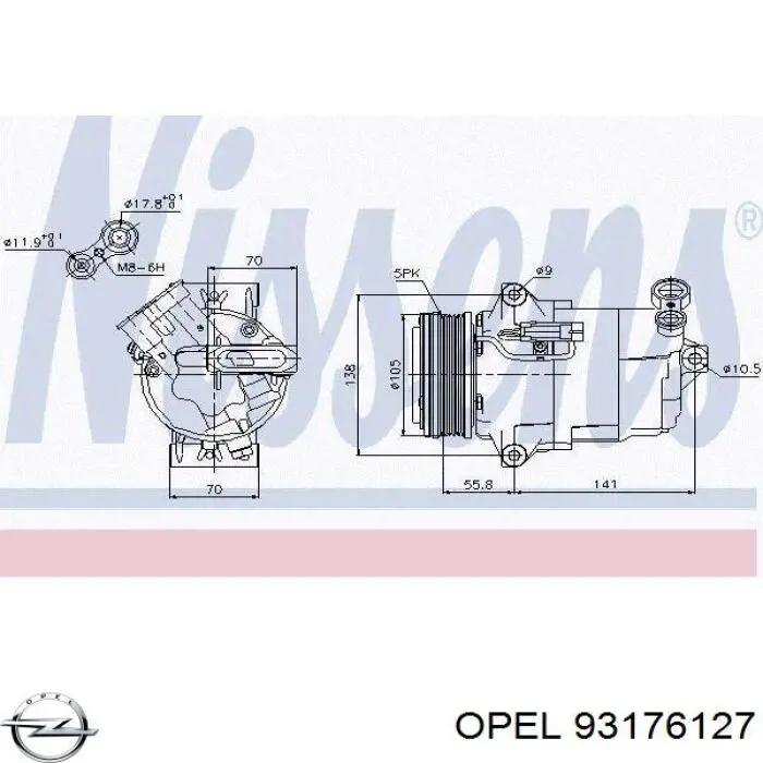  93176127 Opel