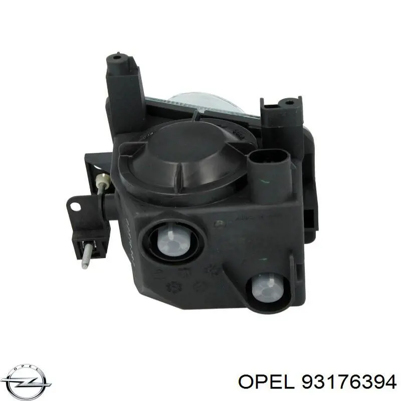 Фара протитуманна, права 6710034 Opel