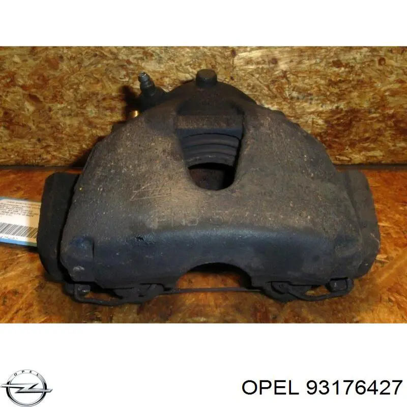 Супорт гальмівний передній правий 93176427 Opel