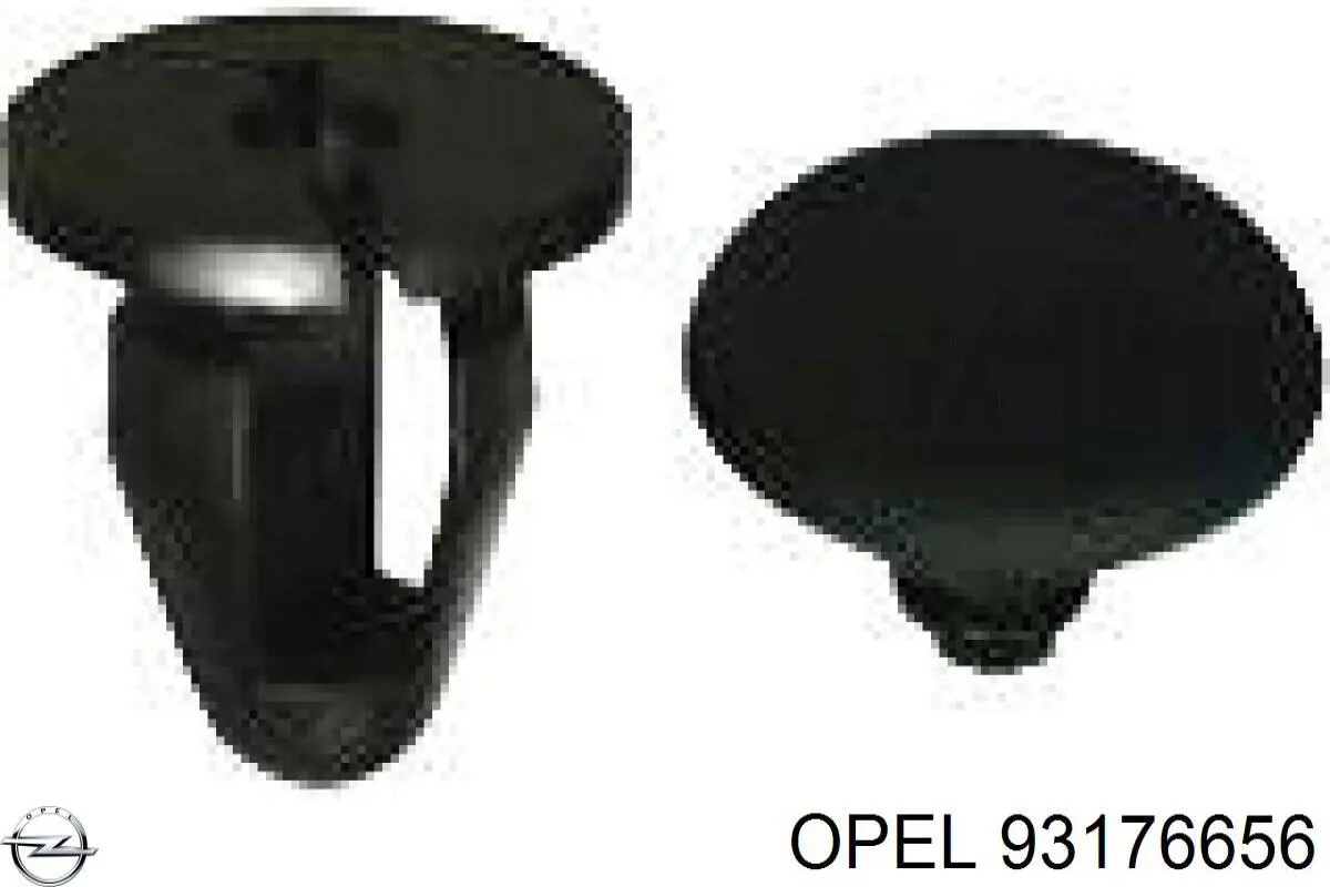 Пістон (кліп) кріплення обшивки дверей 2280099 Metzger
