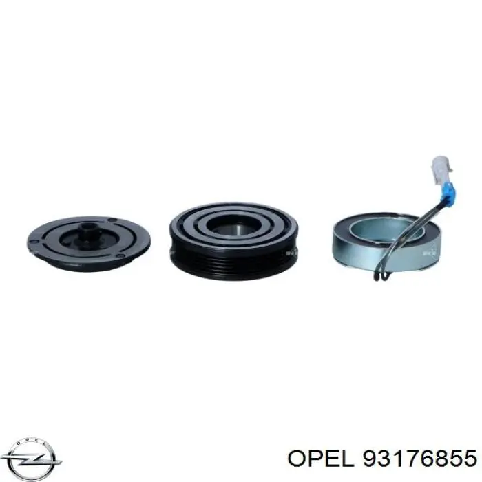 Купити 93176855 Opel Компресор кліматичної установки