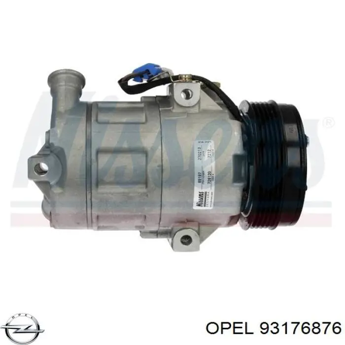 93176876 Opel Компресор холодоагенту