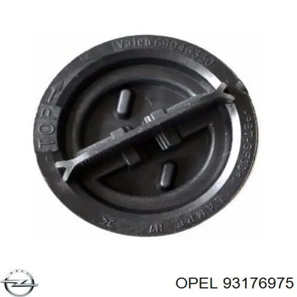Цоколь лампи в фару 93176975 Opel