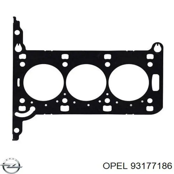 5607838 Opel прокладка головки блока циліндрів (гбц)