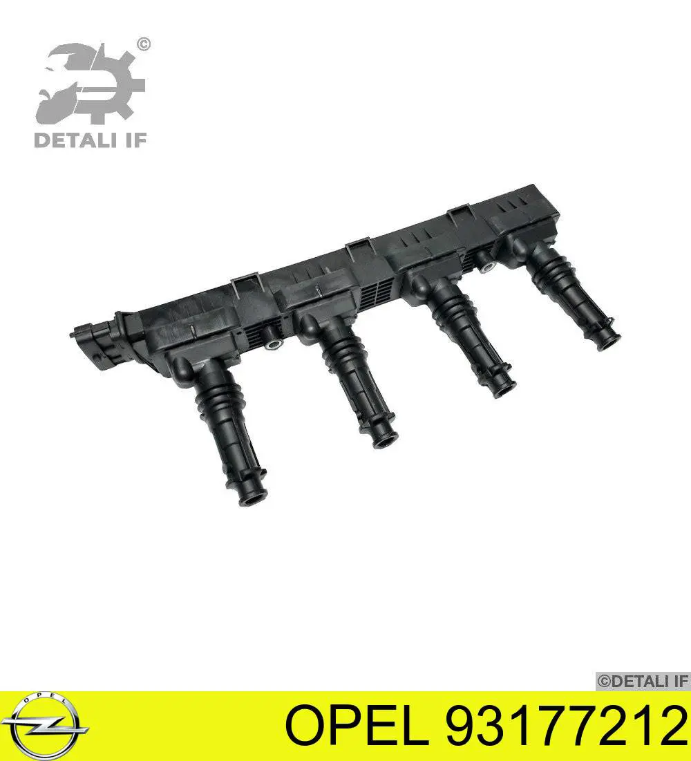 Купити 93177212 Opel Котушка запалювання