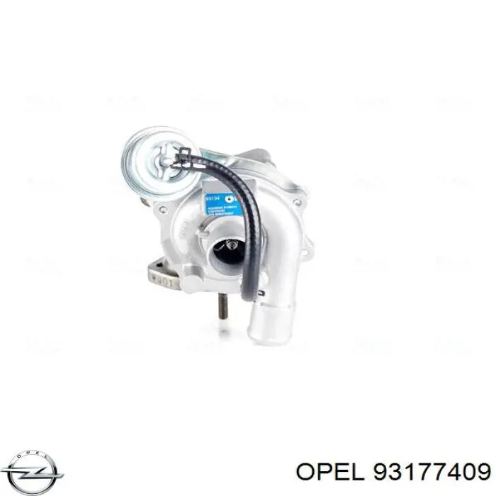 Турбіна Opel 93177409 ціна, від 127.25 USD