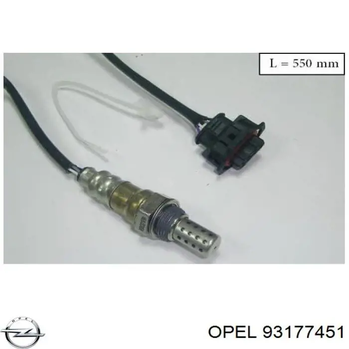 Купити 0855406 Opel Лямбдазонд, датчик кисню до каталізатора