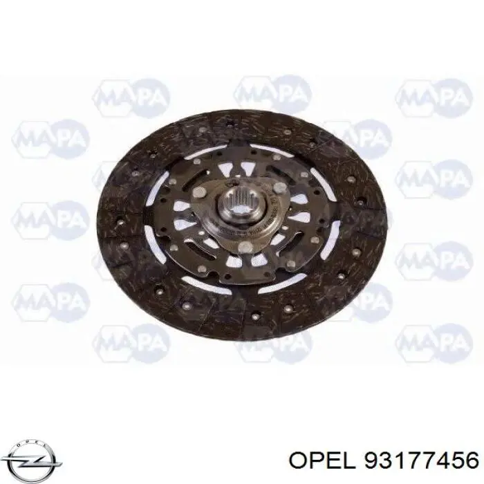 Комплект зчеплення (3 частини) Opel 664074 ціна, від 56.43 USD