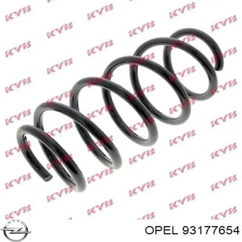 Пружина передня Opel 93177654 ціна, від 23.70 USD