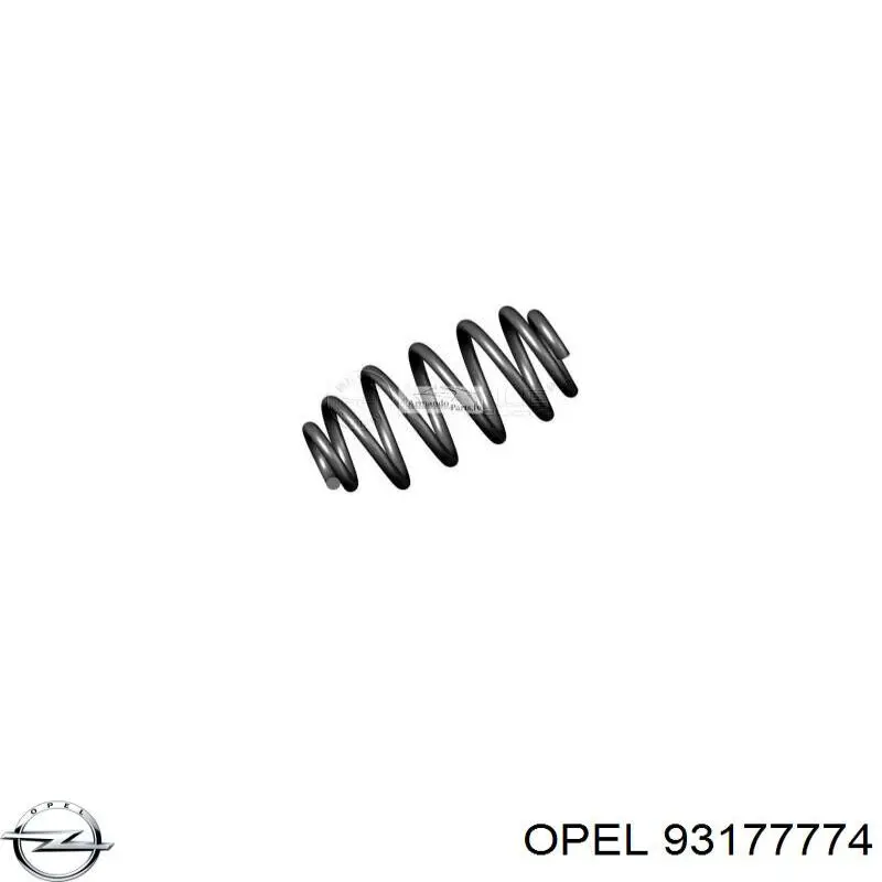 Пружина задня Opel 93177774 ціна, від 42.25 USD