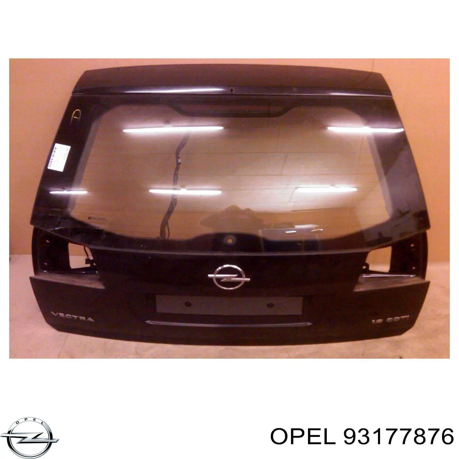 93177876 Opel Треті двері